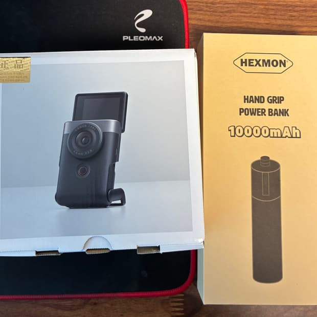  캐논 파워샷 v10 실버 새상품