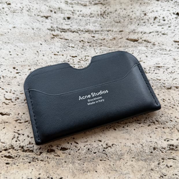 아크네스 카드홀더 블랙