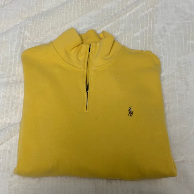 폴로 랄프로렌 집업 니트