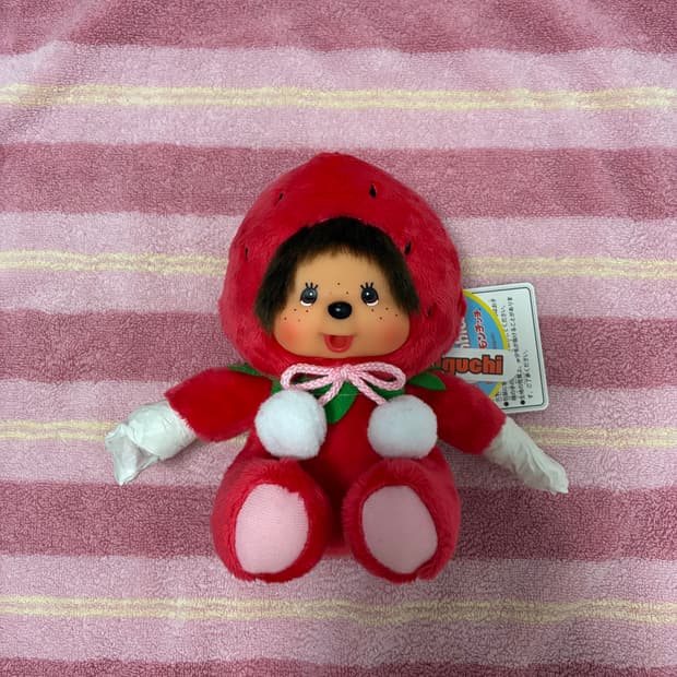 이번주만) 몬치치 딸기 한정판 인형 새상품