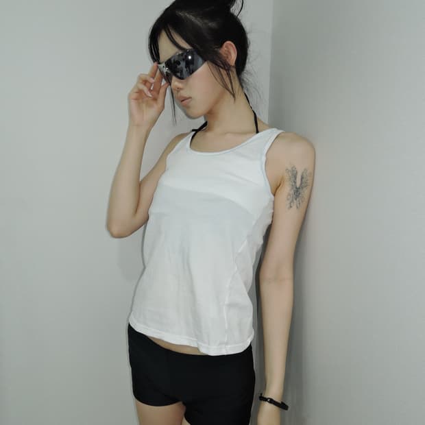 Sporty padded Sleeveless Top