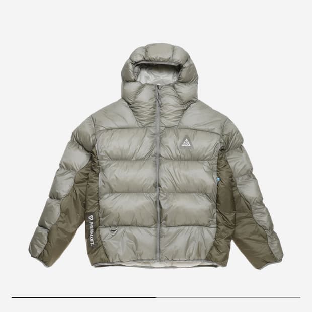 나이키 ACG 써마핏 루나 레이크 퍼퍼 자켓 라이트 아미 아시아 