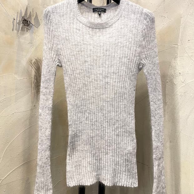 Rag&Bone 시스루 모헤어 니트 55