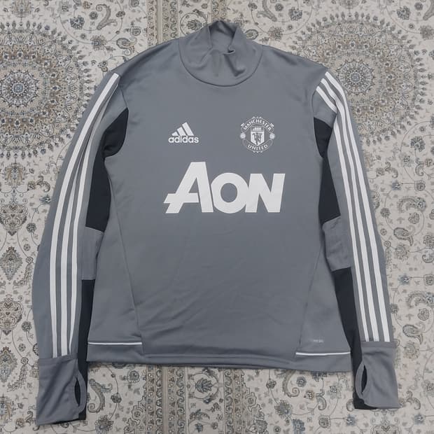 아디다스 맨유 17-18 트레이닝 탑 90