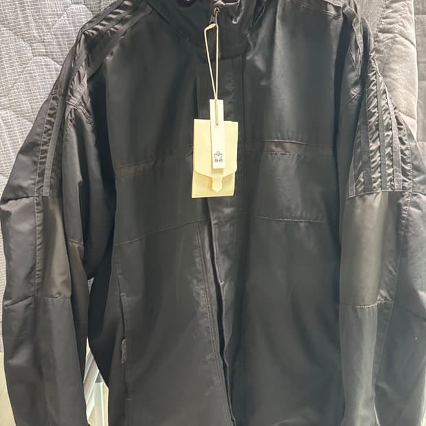 폴리테루 올드스쿨 트랙파카 블랙 4size