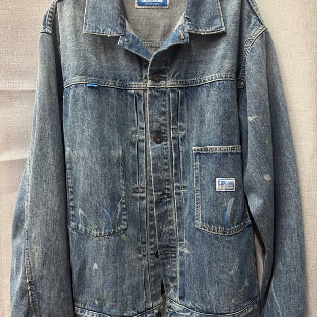 리버레이더스 페인트 스트릿 빈티지 데님 자켓 M(L~XL)