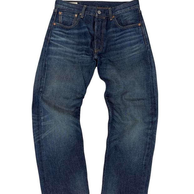 리바이스 501 93년도 복각 셀비지 데님팬츠 (31)