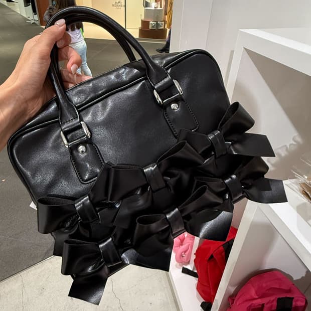 꼼데가르송 리본백