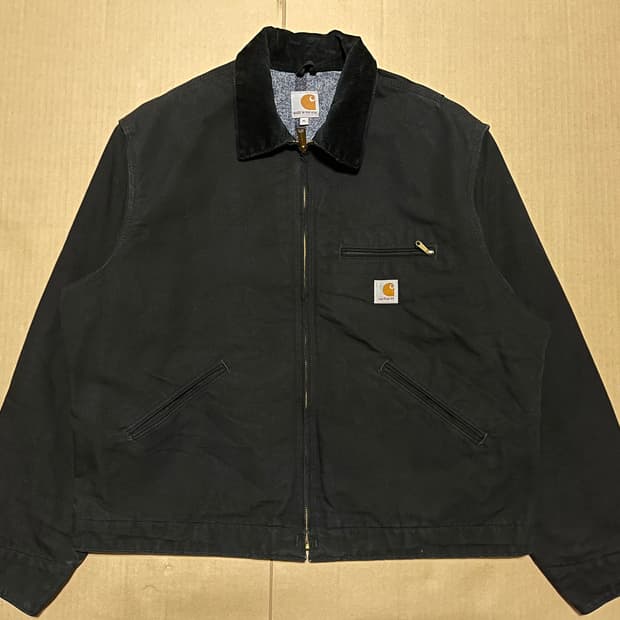 [XL] 칼하트 디트로이트 자켓 J001 블랙 BLK 엑스라지