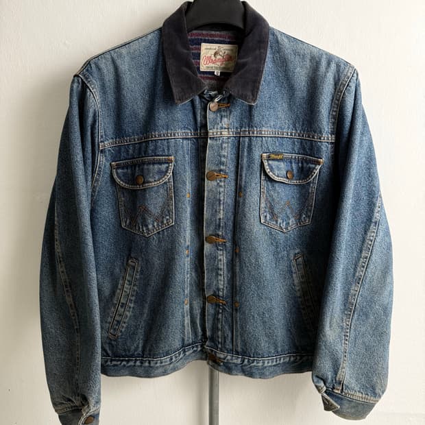 Wrangler Blanket Lined Denim Jacket