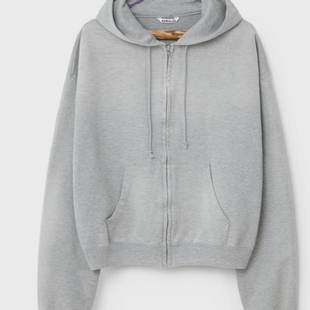 [4]오라리 25fw 프로덕트 다이트 피마 후드 집업