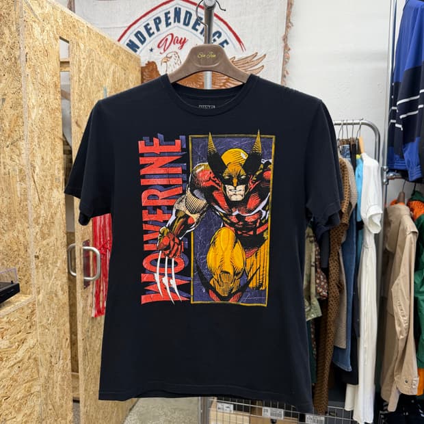 마블 울버린 반팔 티셔츠