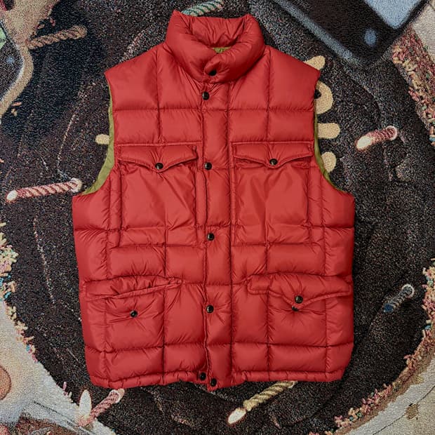 RRL 더블알엘 머피 덕다운 패딩 베스트 조끼