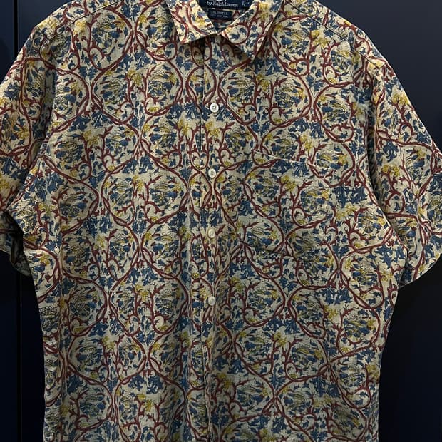 폴로 랄프로렌 카드웰 패턴 반팔 셔츠