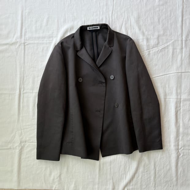  ▫️Jilsander Crop Double Jacket