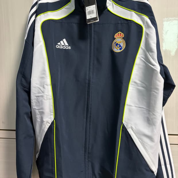 아디다스 레알 마드리드  UBP 트랙탑 나이트 네이비 - L