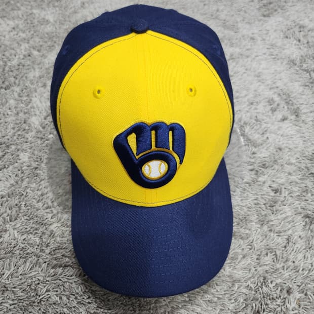 New Era 밀워키 브루어스 모자 7 3/4 새제품급