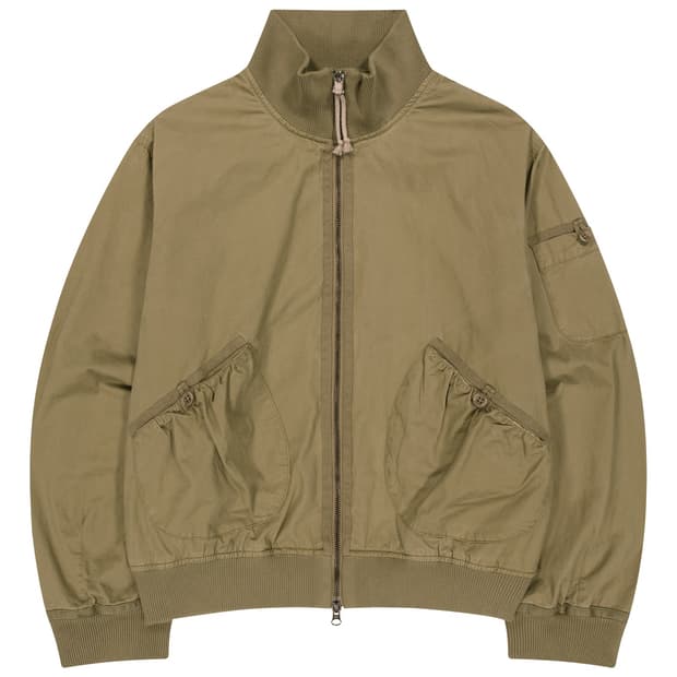 코이세이오 더스티 코튼 봄버 자켓 베이지 2
