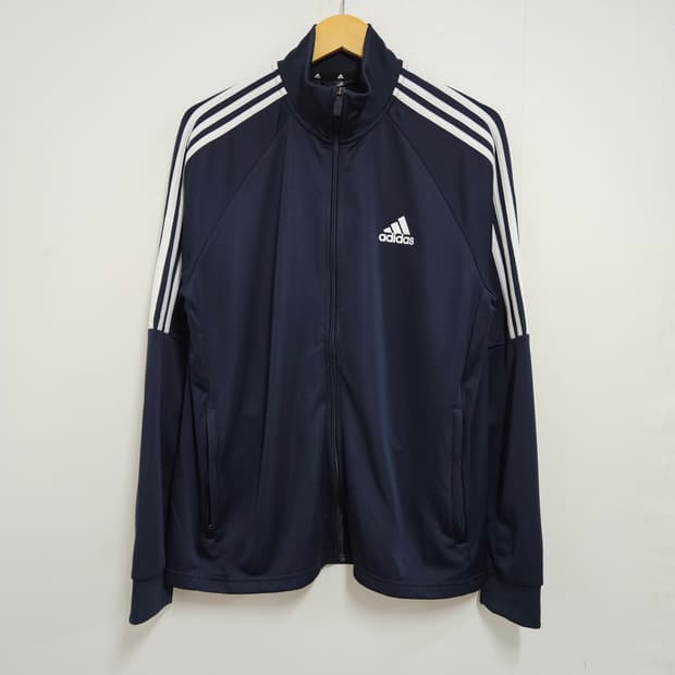 아디다스 네이비 져지 트랙탑 2XL 100-105