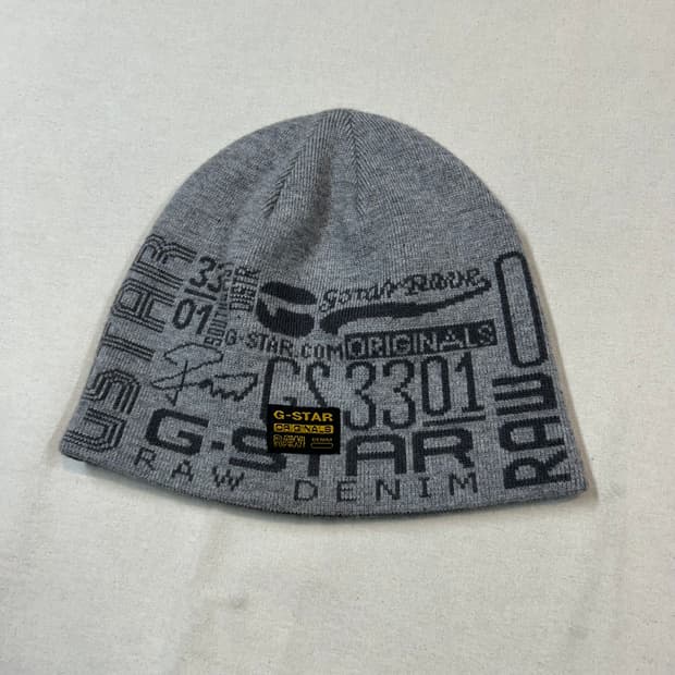 G-Star RAW 지스타 비니 모자 양면 리버서블