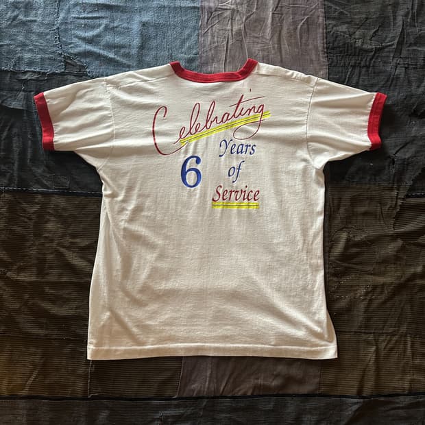 90s USA Vintage Ringer T Shirt