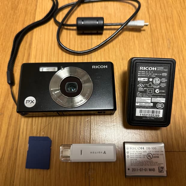 리코 RICOH PX 디지털카메라 희귀 빈디지디카