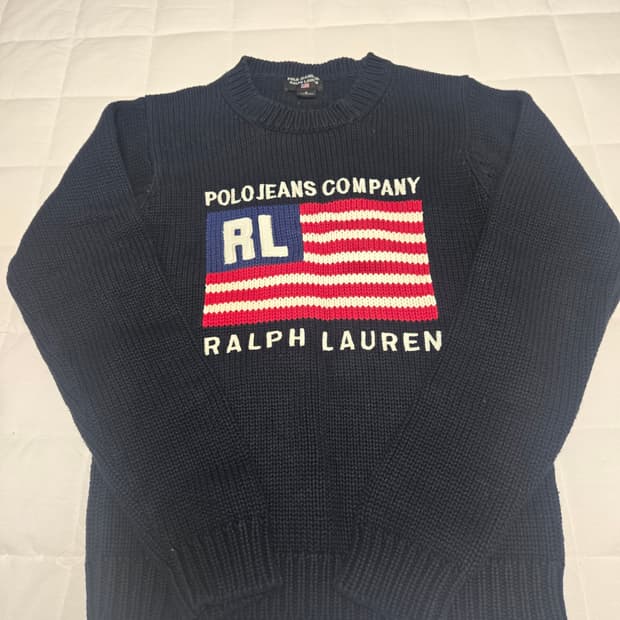 VintagePoloRalphLauren 성조기스웨터