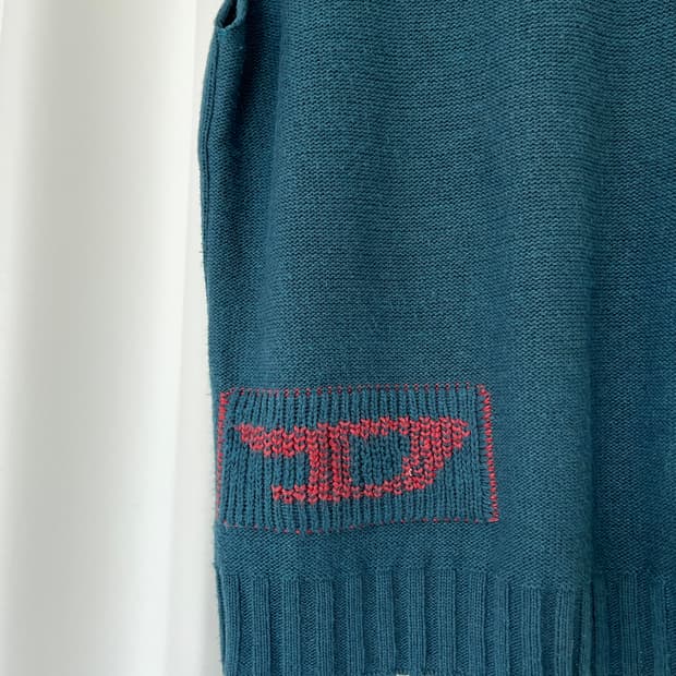 DIESEL knit vest (made in ITALY) 