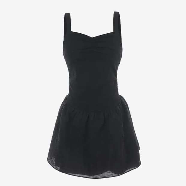 Shell line 3-way dress 001