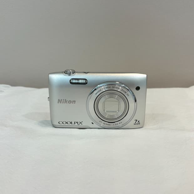 🤍 니콘  쿨픽스 S3400/coolpix s3400 실버 [영어지원]