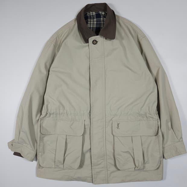 YSL 입생로랑 베이지 자켓