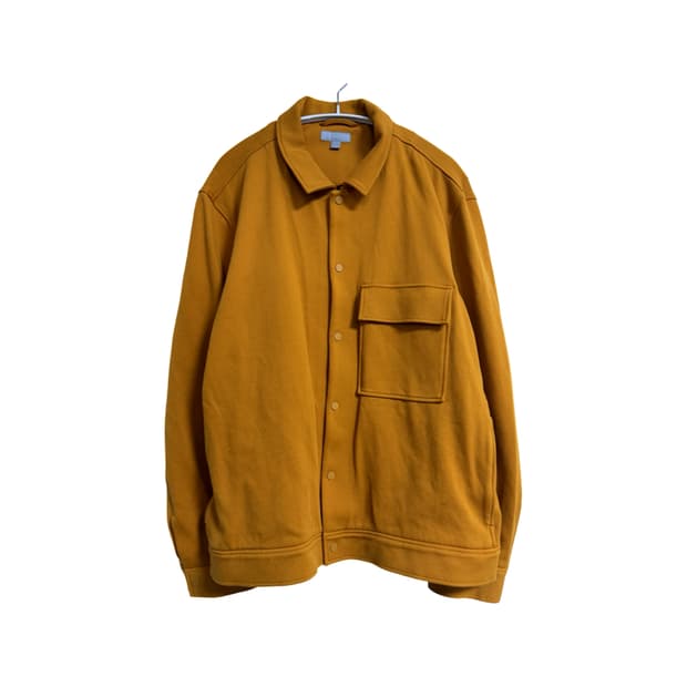 COS 코튼 스냅 버튼 오버셔츠 자켓