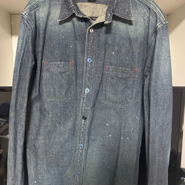올드조 old joe 데님 셔츠