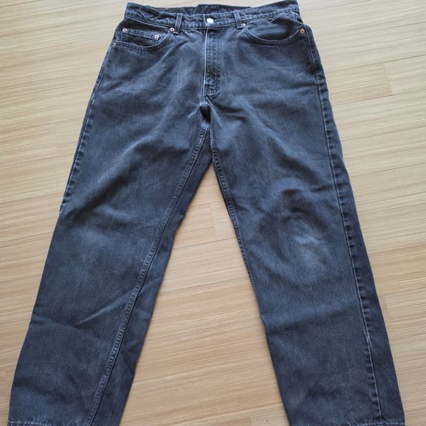 90's 리바이스 566 블랙 made in usa