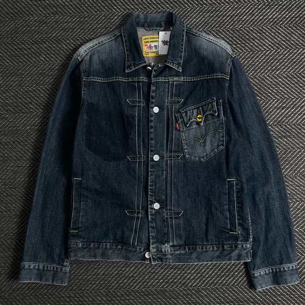 리바이스 USA 오리지날 웨스턴 데님 트러커 자켓o 3738