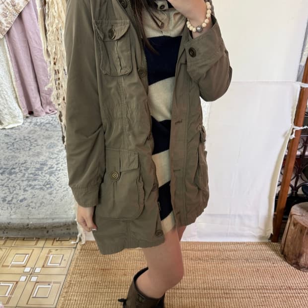 jasper minx khaki jumper