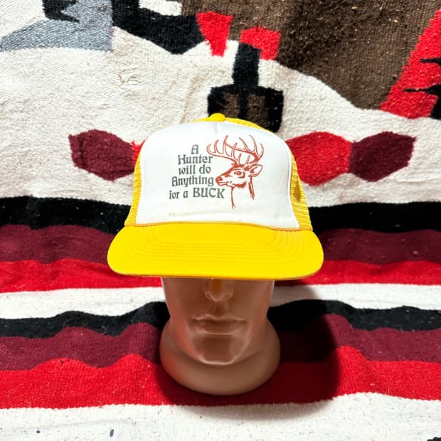 [빈티지] •Vintage A Hunter Trucker Cap