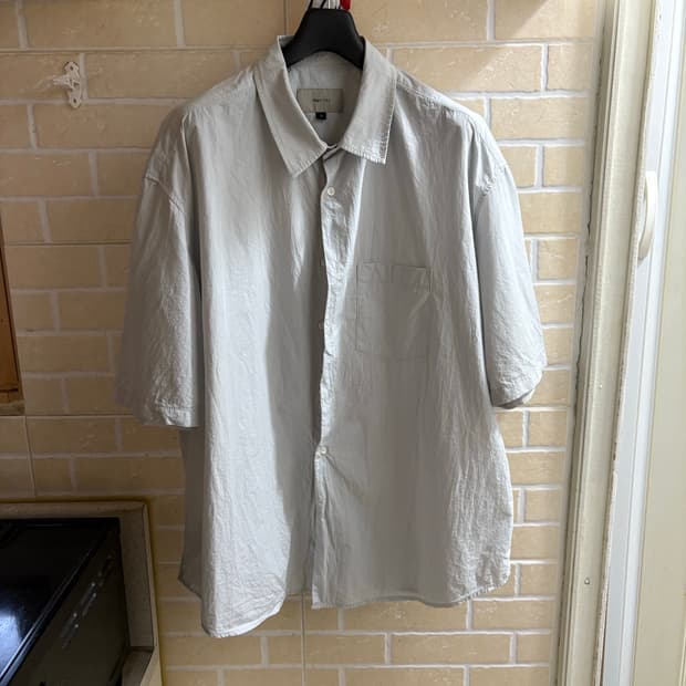 비긴202 크리즈 코튼 반팔셔츠 2사이즈