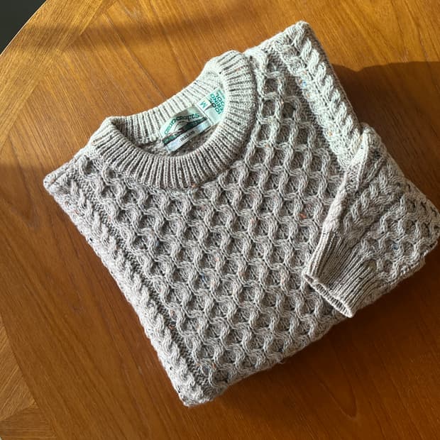 Aran Crafts fisherman sweater ( ~103 )