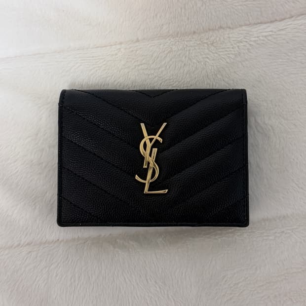 생로랑 모노그램 반지갑