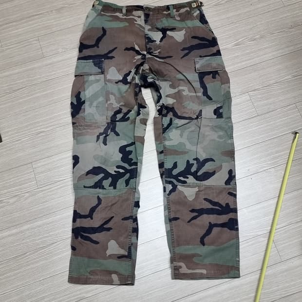 미군 우드랜드 카모 바지(미듐레귤러)