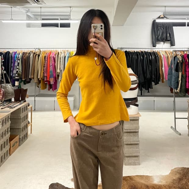 YOHJI YAMAMOTO turtleneck knit 요지야마모토
