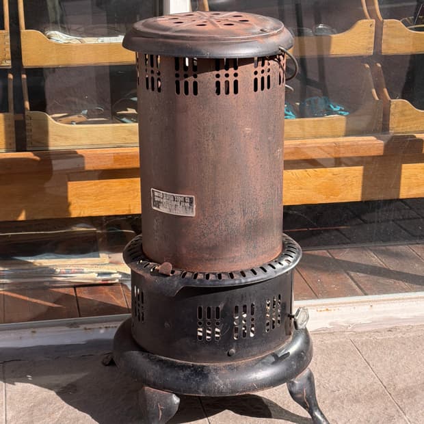 빈티지 소품 United States 스토브 히터 