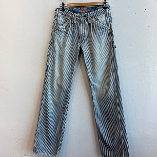 OMNIGOD 옴니갓 워시드 히코리 카펜터팬츠 Made in JAPAN