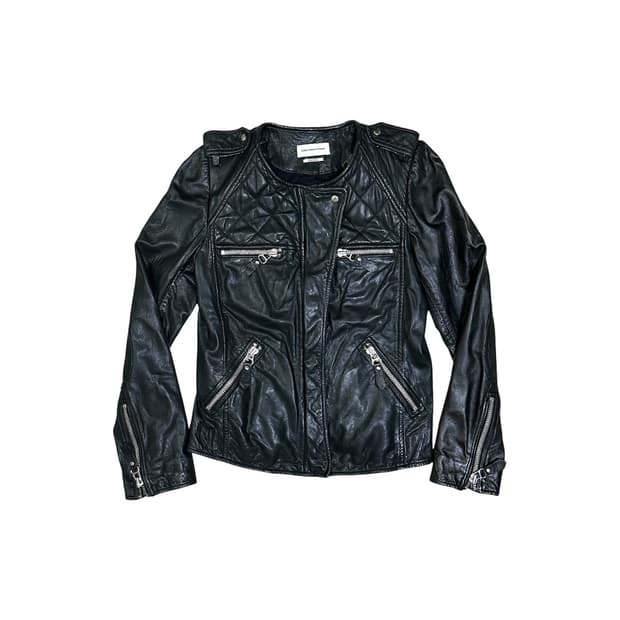 Isabel Marant Lambskin Biker Jacket