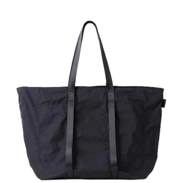 아미아칼바 개버딘 블랙 토트백 라지