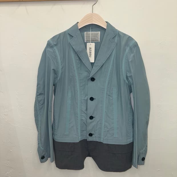15SS kolor Piping Tape Panel Jacket
