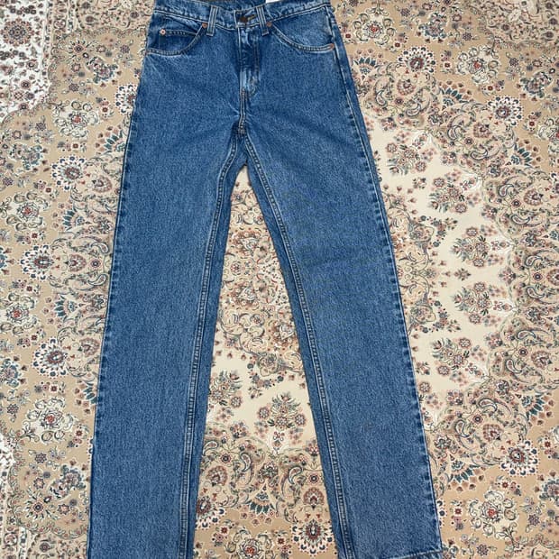 리바이스 505 오렌지탭 스트레이트 데님 