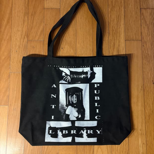 앙팡 리쉬 데프리메 ERD Anti Public Library 토트백