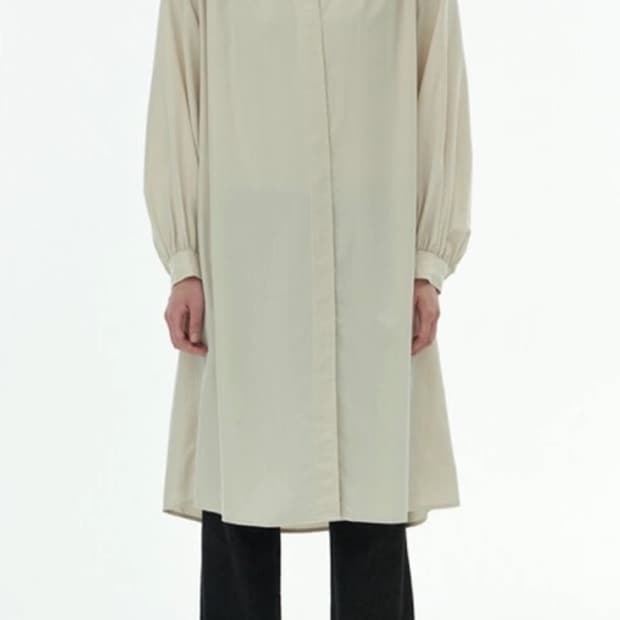 아모멘토 텐셀 셔링 셔츠 드레스